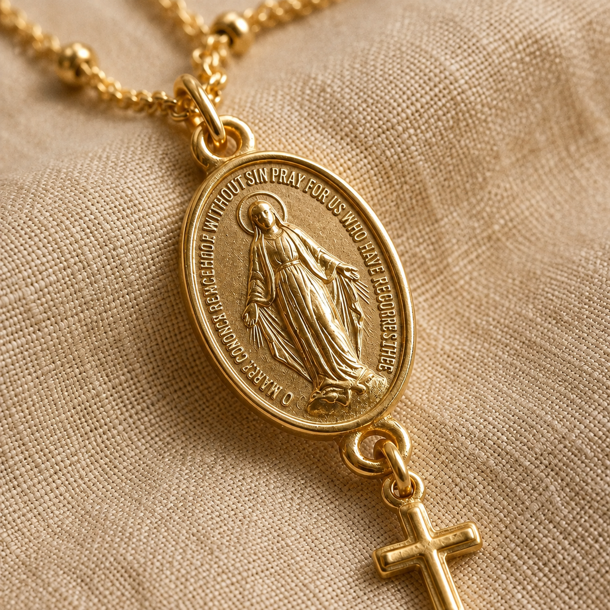 The Miraculous Medal Necklace