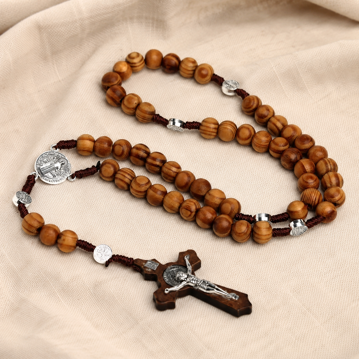 Olivewood Benediction Rosary