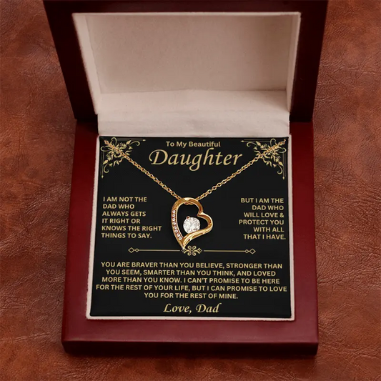 To My Daughter – A Heart of Love from Dad