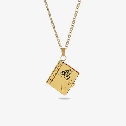 For Granddaughter - The Most Beautiful Chapter Book Necklace