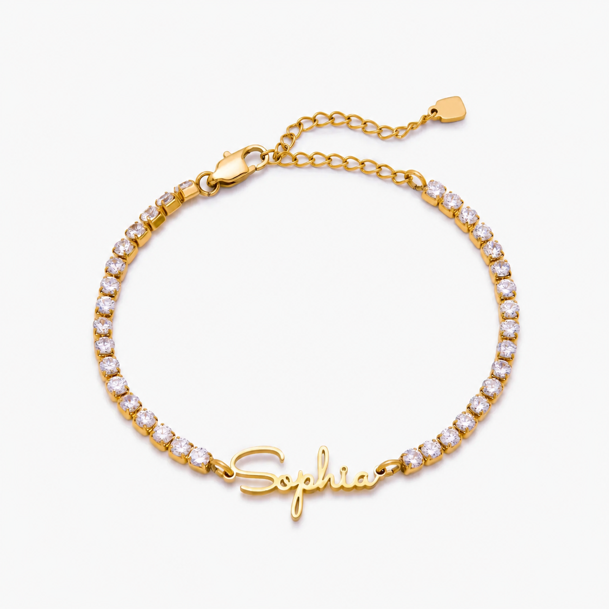 Personalised Name Tennis Bracelet